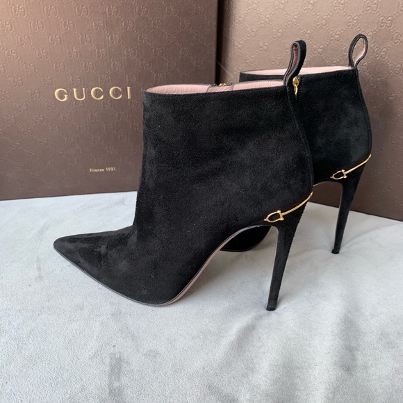 gucci black boots
